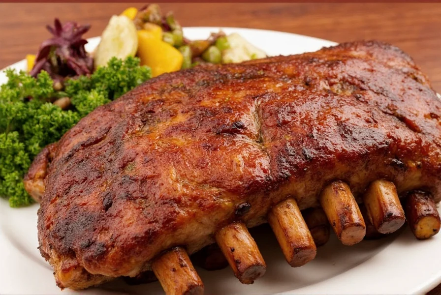 Oven slow cook pork ribs