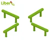 Log Hop Station Fitness Trail Play Park Structures Outdoor Exercise Equipment