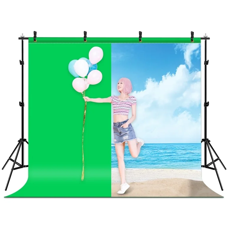 

Cheap PULUZ 2.9x2m Photo Studio Background Backdrop Stand Backdrop Crossbar Bracket Kit 3 Colors Polyester Backdrops