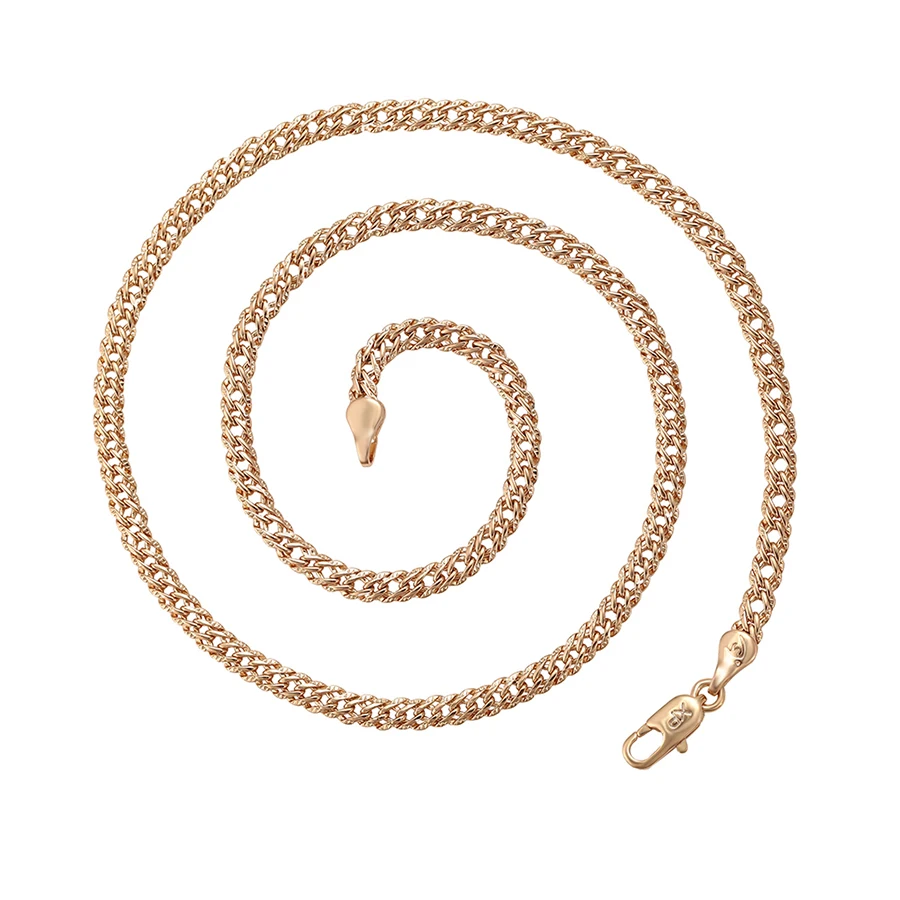 

46131 xuping 2020 latest elegant design women 18K gold plated gold chain necklace