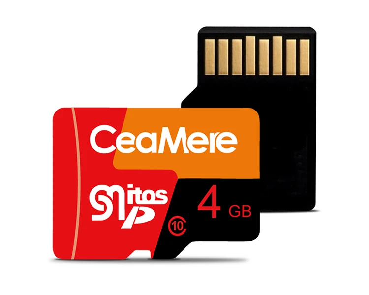 Ceamere Three Colors Pattern 1GB Micro Memory SD Cards Mobile Phone Microsd TF Carte 16GB 32GB 64GB 128GB 256GB 1GB Memory Card