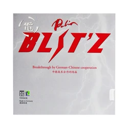 Palio Blitz ITTF Unsticky Loop Pingpong Rubber ITTF Table Tennis Rubber Pingpong Paddle