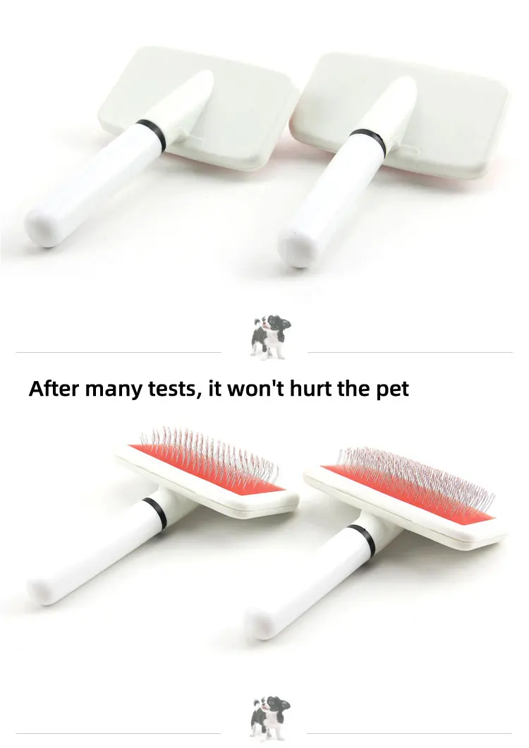 Newest cat grooming trimmer cat rubber curry wide tooth brushes best comb dog dematting tool for poodles