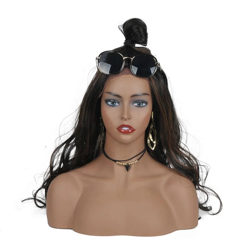 

Best sale top quality fiberglasss miling mannequin for wig display in stock