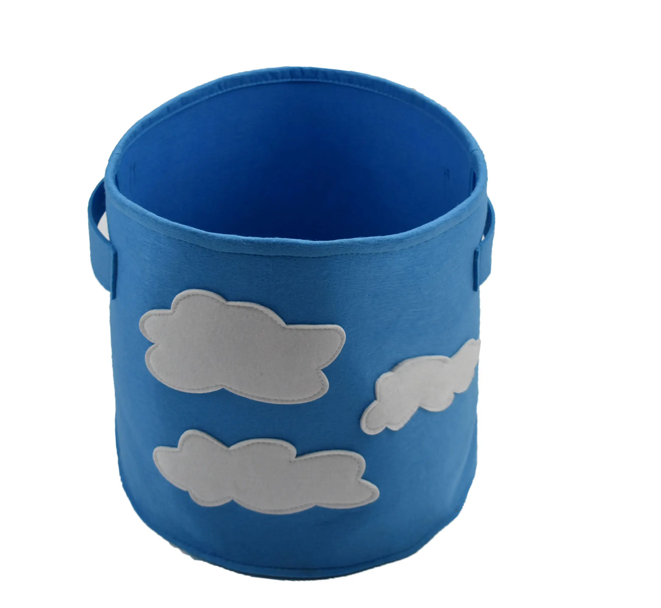 

Factory direct sale interesting household foldable felt storage bucket, Customized colors