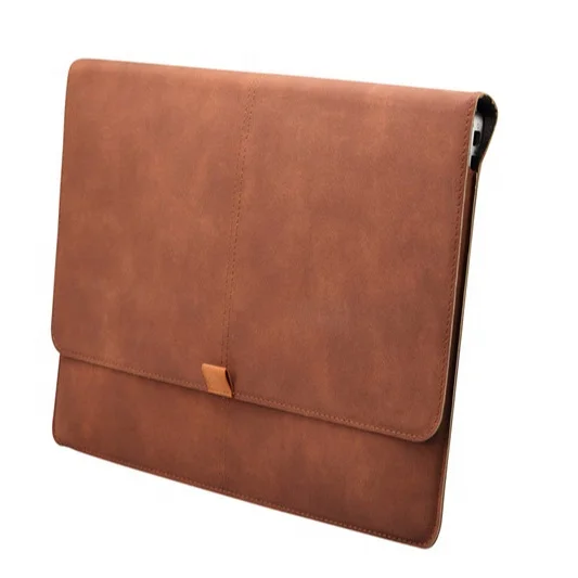 

Fashion retro universal classical soft pu leather cover case for Macbook pro 15 laptop cases sleeve