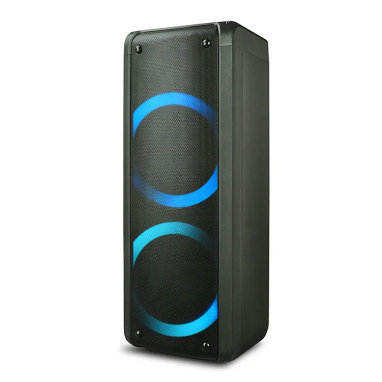 

LINGE 6.5'x2 30W LG-601B TWS Portable Karaoke Speaker Wireless party speaker blue tooth Party box Speaker with MIC