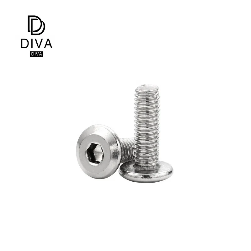 
Stainless Steel China Manufacturer Flat Head Countersunk Euro Furniture Screw 