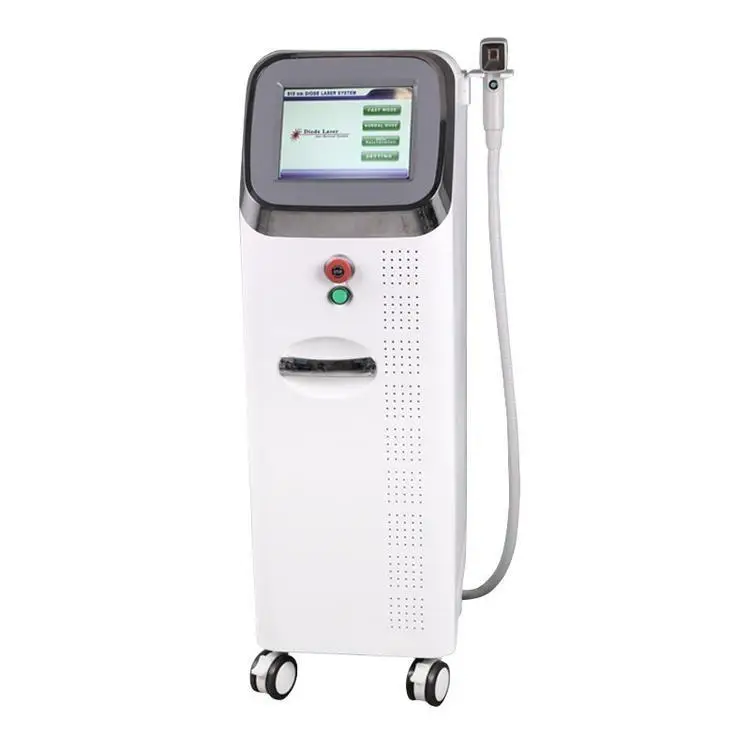 

808nm Diode laser hair removal instrument Hot sell high tech painless laser freezing point depilator with low price