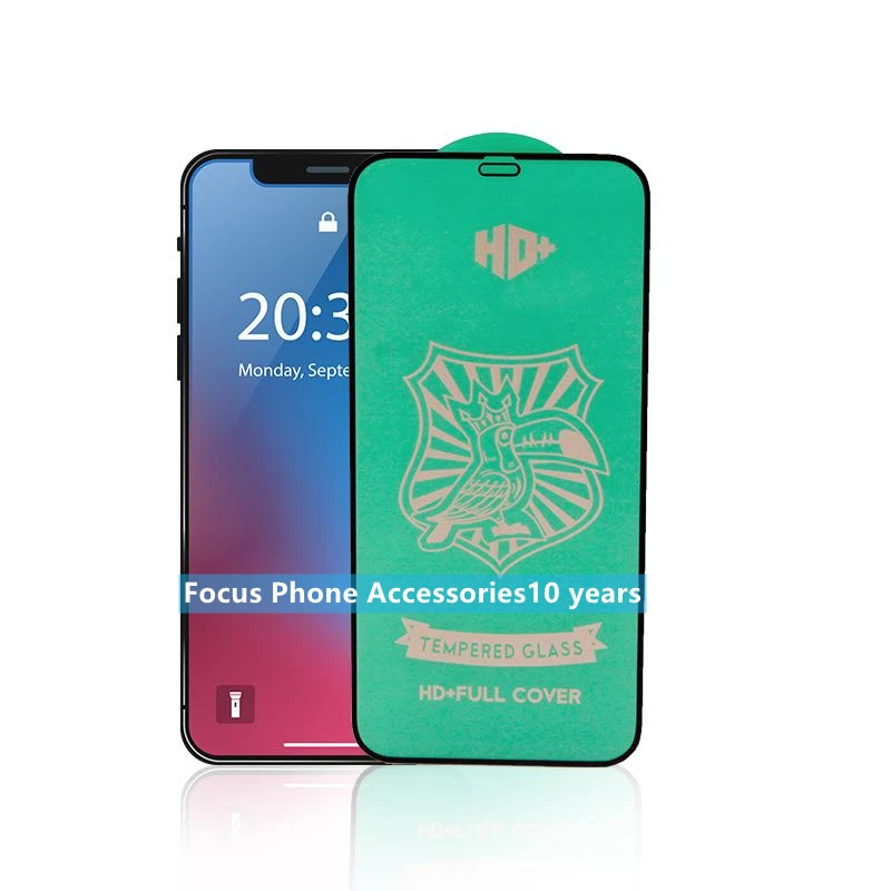 

Drop Shipping 9H screen protector tempered glass for iphone 11 12 13 pro max Mobile cell phone 2.5D 3D screen protector, Clear