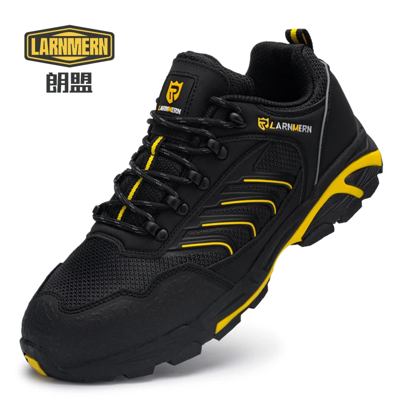 

LARNMERN OEM ODM Steel Toe Skate Shoes Breathable Work shoes Anti-smashing Anti-puncture Safety Shoes