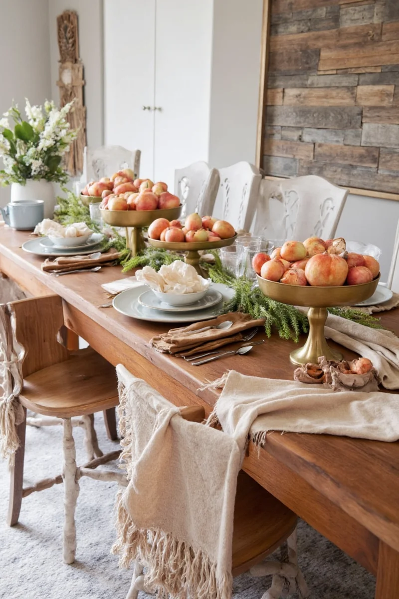 Rustic Wooden Centerpiece