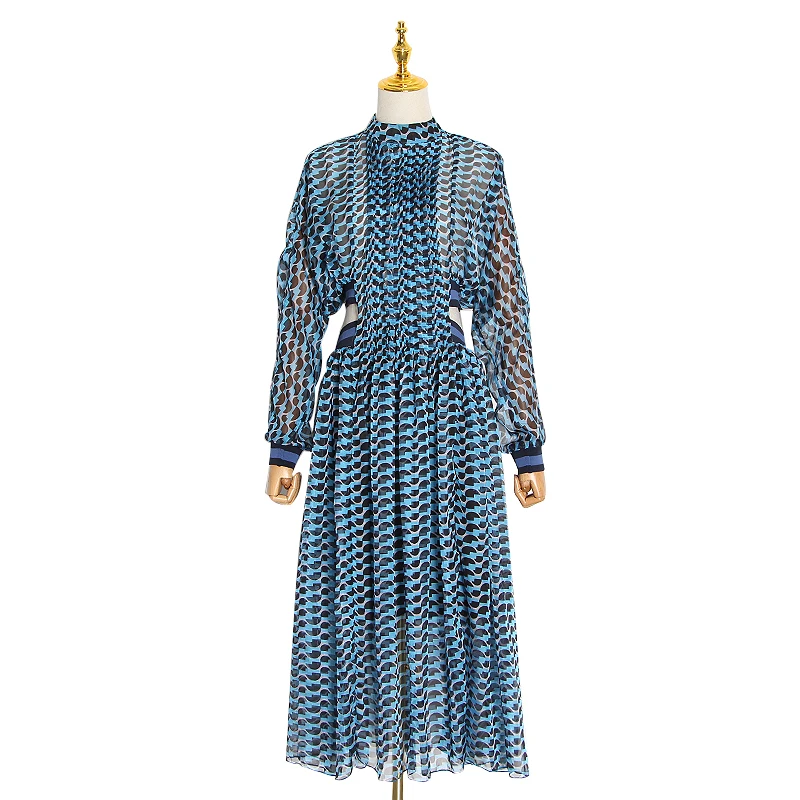 

Dress Fashion Slim Banquet Summer Ladies Print Casual
