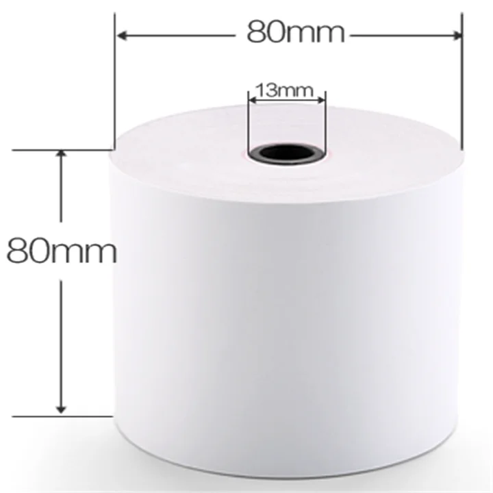
High quality 80mm cash register thermal receipt paper rolls 