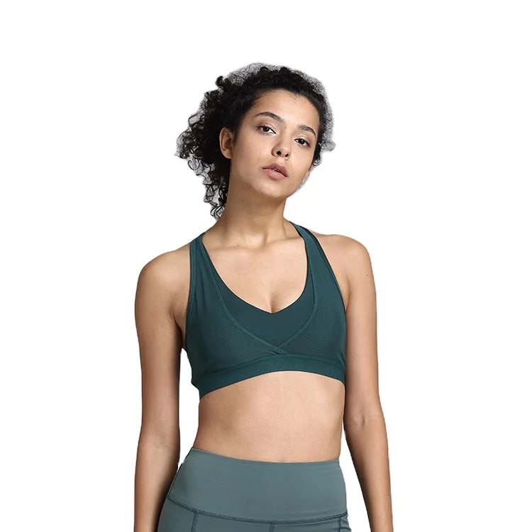 

High Quality Simple Blue sport ladies sports bras, Requirement