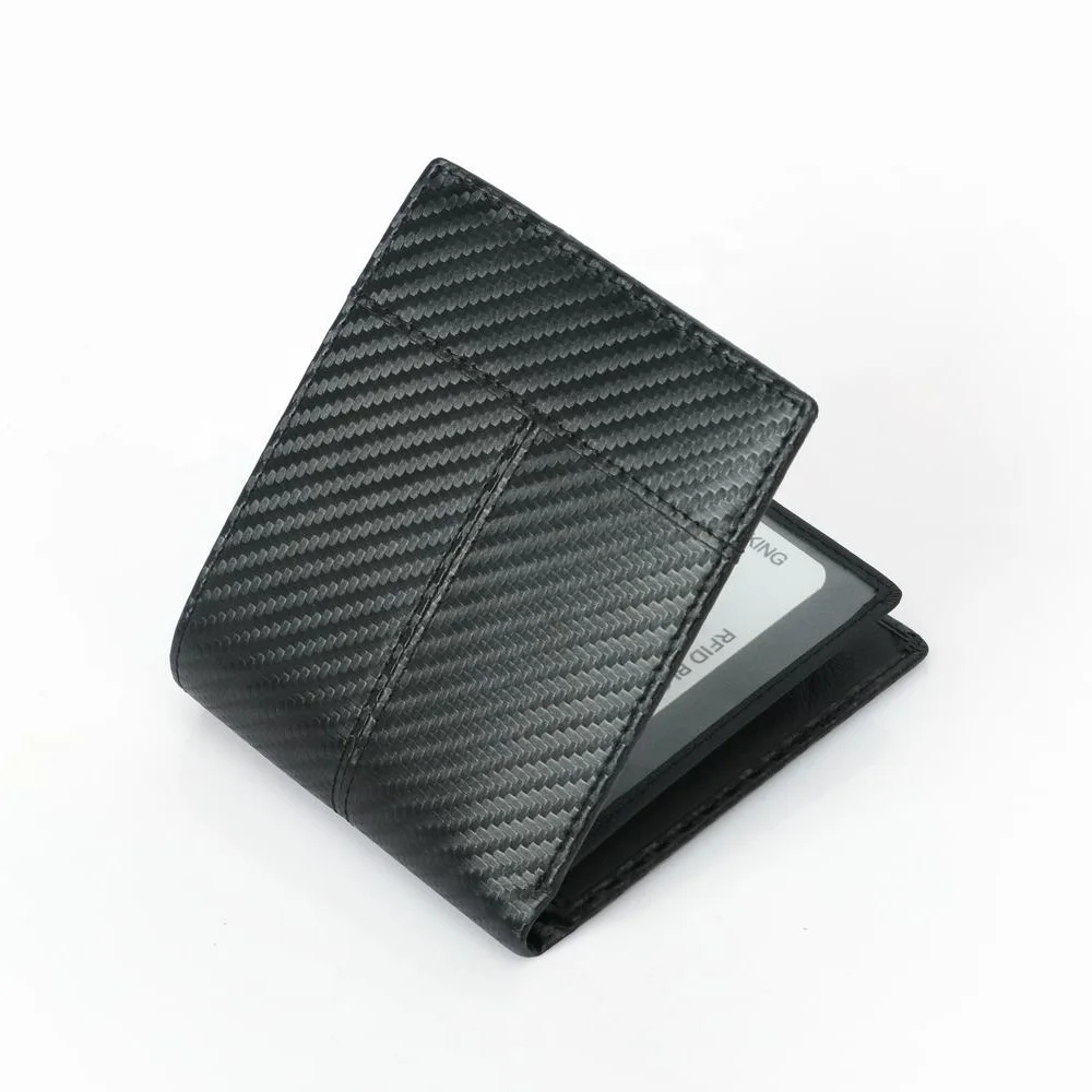 

RFID Blocking Wallet Men Soft Genuine Leather Coin Purse Short Wallet Slim Design Wallet For Men, Customized color