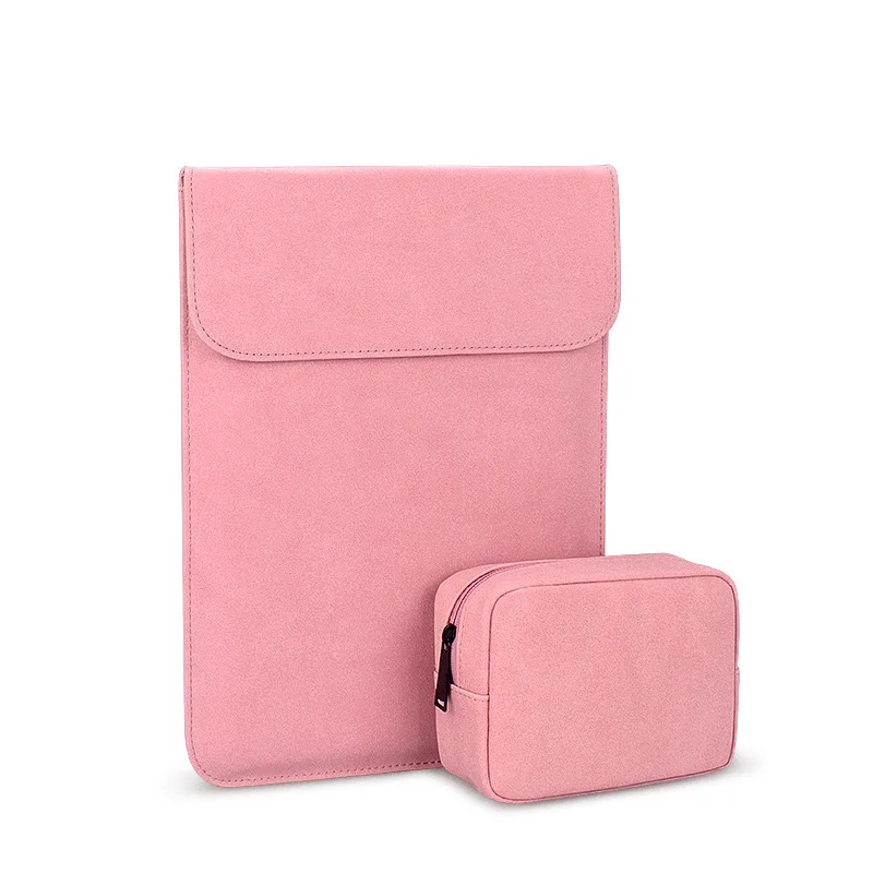 

EGLT041 Customizable waterproof 2 in 1 laptop cover case leather sleeve