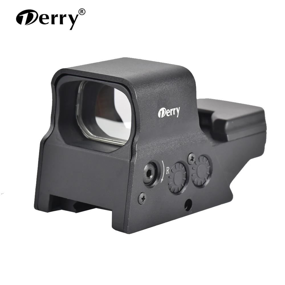 

Derry Dot Red Sight Adjustable Tactical Reflex Sight For Shotgun and Rifle