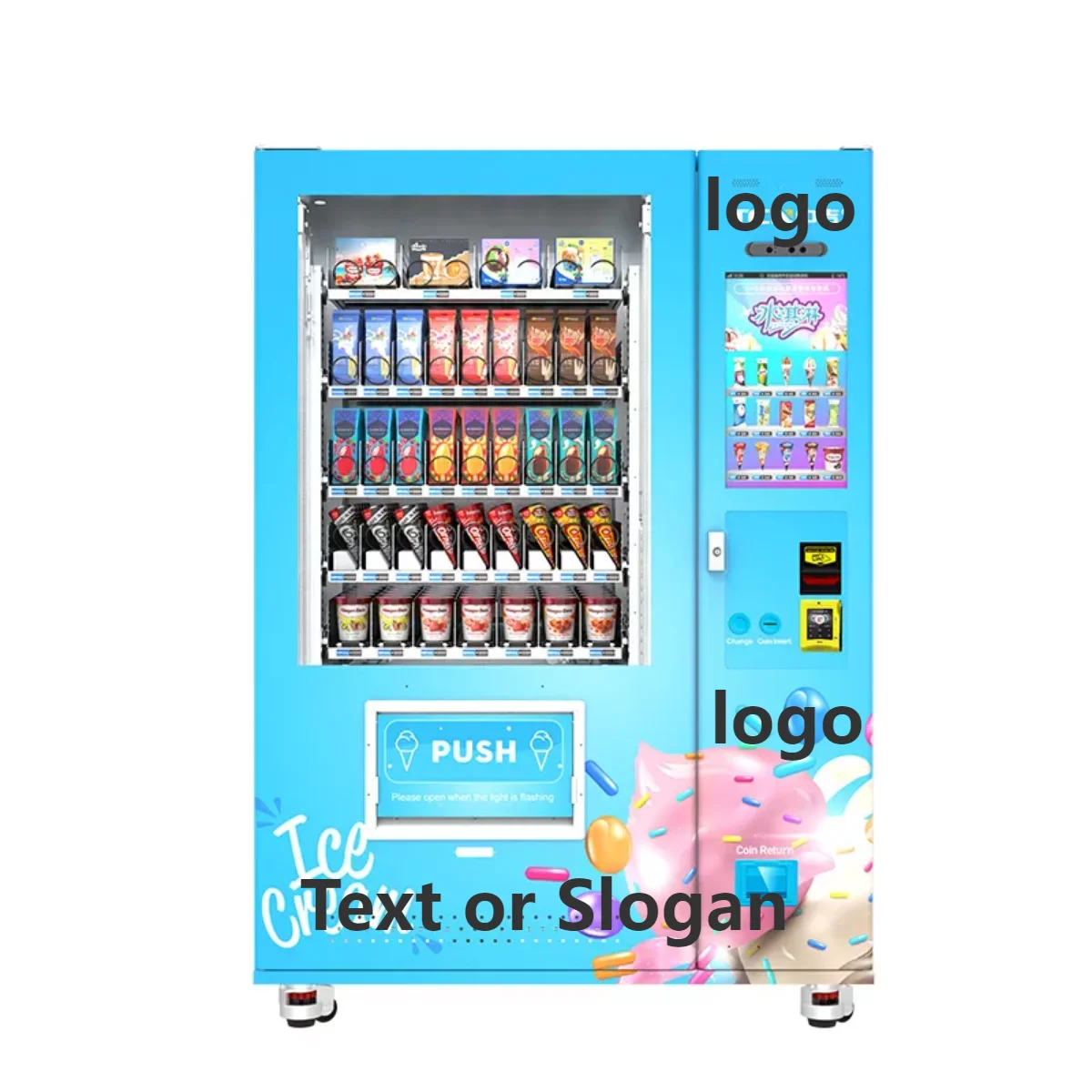 ready ice vending machine