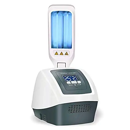 CE Approved Double Lamp Large Treatment Area KN-4006BL UVB  LED  Lamp  UV  Light Treatment for Psoriasis at Home