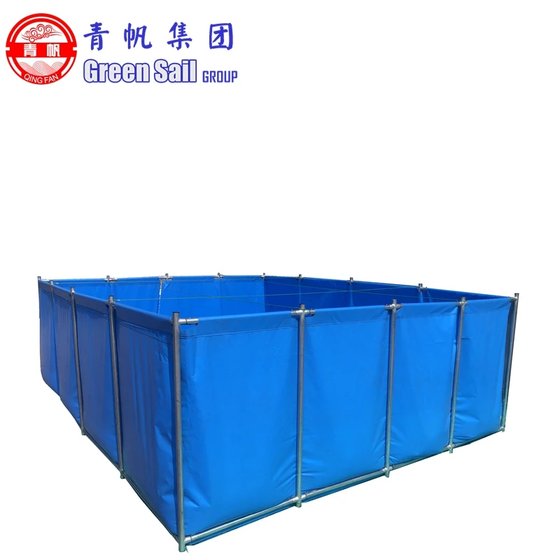 

4mx4m Fish Raising Tarpaulin Garden Farm Aquaculture Pool Soft PVC Tarpaulin Pond, Any color can be customized