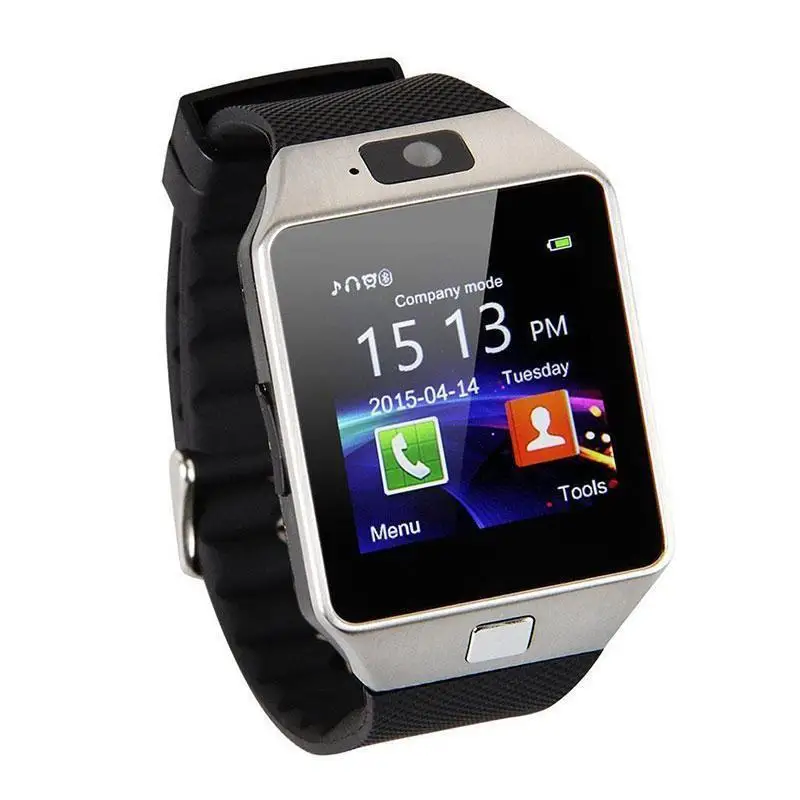 

2022 Support SIM Card BT camera DZ09 smart watch phone android sport smartwatch, Black white sliver gold