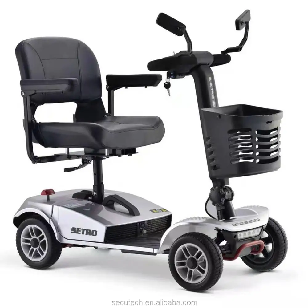 

Wiel Elektrische Fiets Scooter Discapacitado Carro Para Adulto Carrito De Golf Vehiculo Electrico Cuatro 4 Ruedas