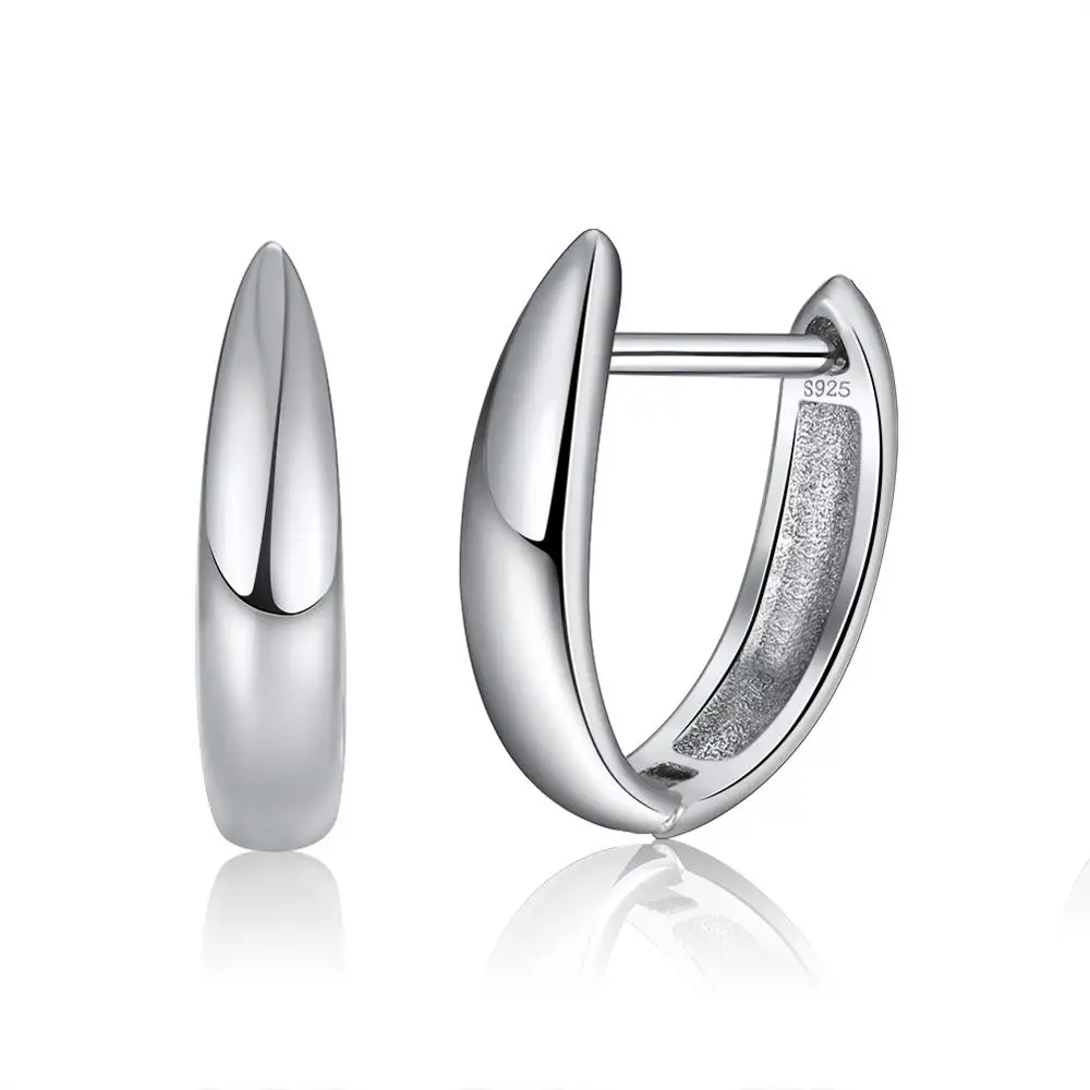 RINNTIN SE76 Accessories Women 925 Sterling Silver Small Hoop Earrings for Women