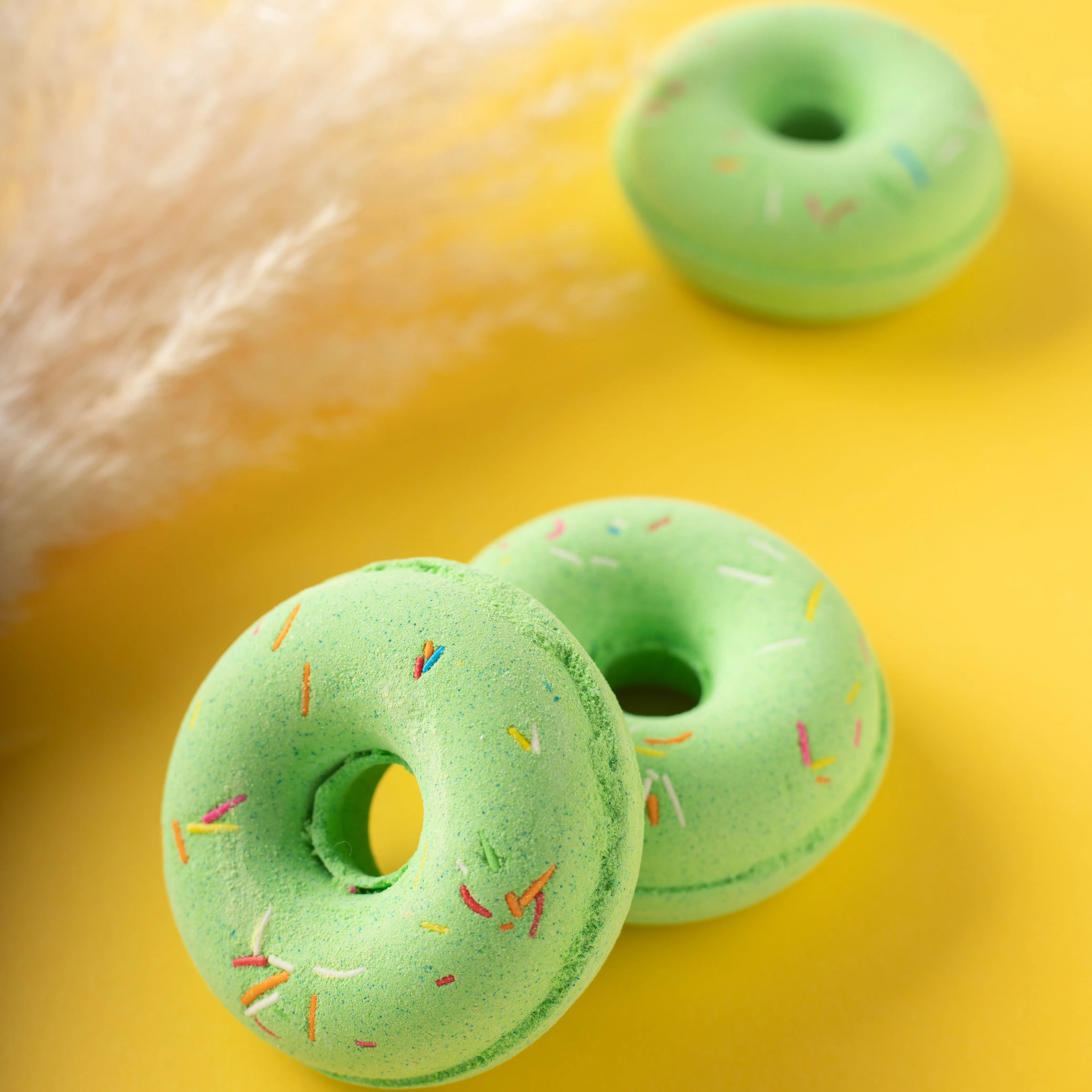 

Doughnut Vegan Bath Bombs Organic Natural Bath Bombs Bubbly Nourishing Christmas Bath Bombs for Skincare
