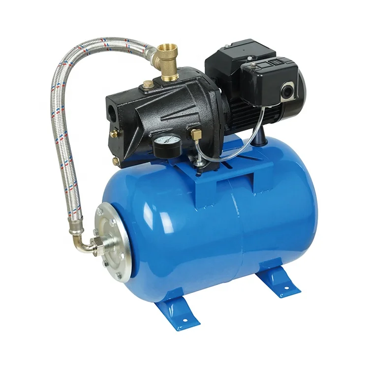 

GP Enterprises Made Cast Iron 115V 230V Motor 25 ft Water Depth 66PSI Lead Free Shallow Well Jet Pump with Tank System