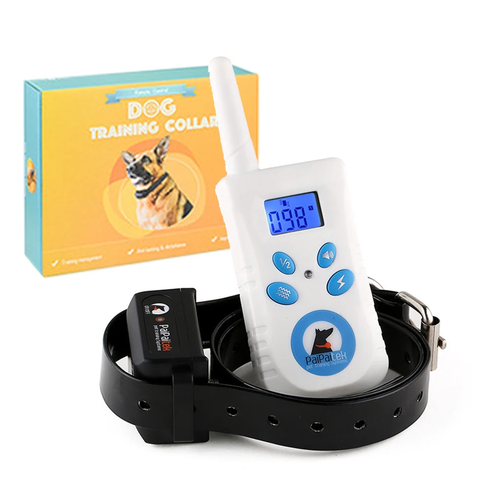 

2022 New Pet Products Adjustable Dog Collar Electric Rechargeable Shock Private Label Dog Training Collar With Remote