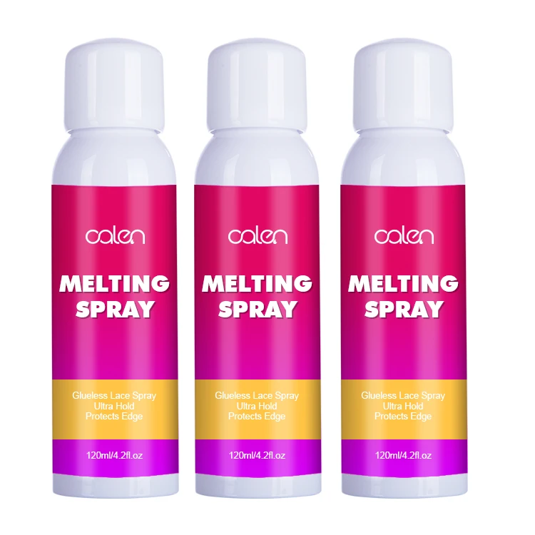 

Private Label  Waterproof and Long Lasting Hair Glue Spray Lace Spray Melting Spray for Wigs