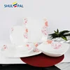 Square 26PCS high quality opal glass dinnerware set