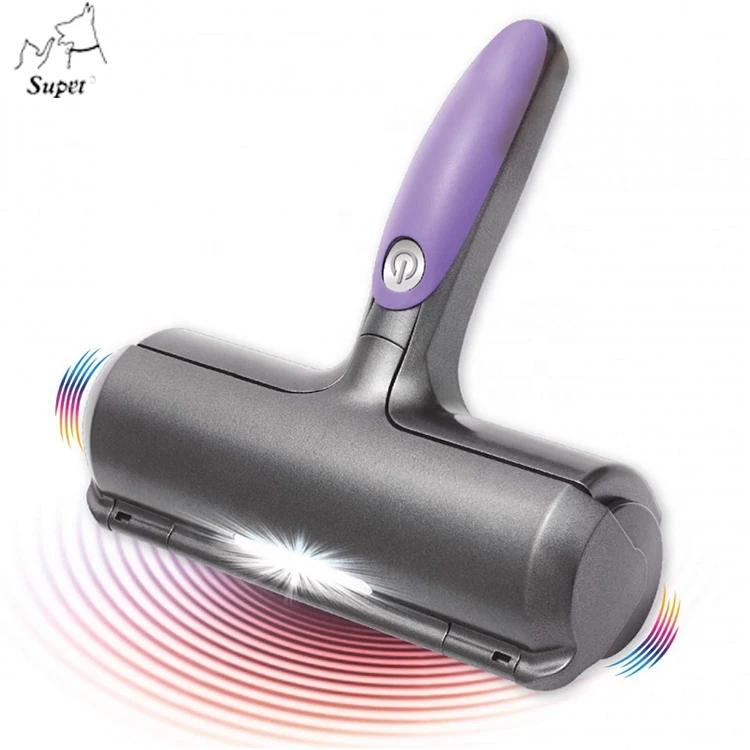 

Amazon Factory Reusable Dog Hair Removal Roller for Furniture Bed Dog & Cat Self-Cleaning Fur Daddy LED Pet Fur Remover