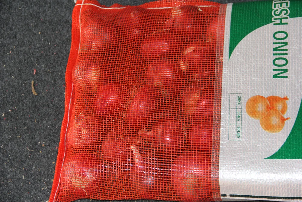 20kg 25kg 50lbs Fresh Onion Pp Mesh Net Bag Buy 20kg Onion Pp Mesh
