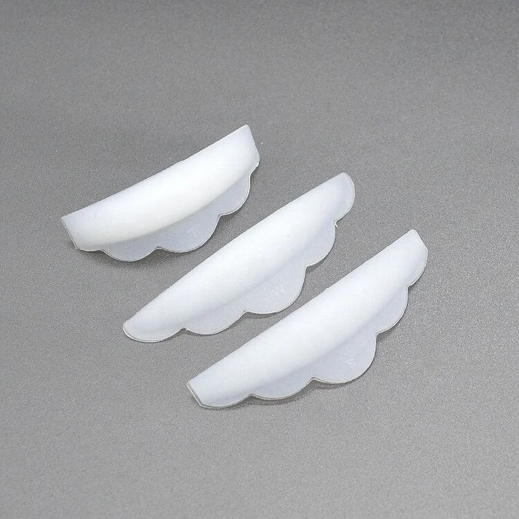 

Wholesale Private Label Silicone Lash Lift Perm Pads  Size Eyelash Perm Curler Lash Lifting Patches Perm Lasting, White