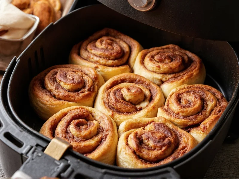Perfect Cinnamon Rolls in Air Fryer: Quick Recipe Guide