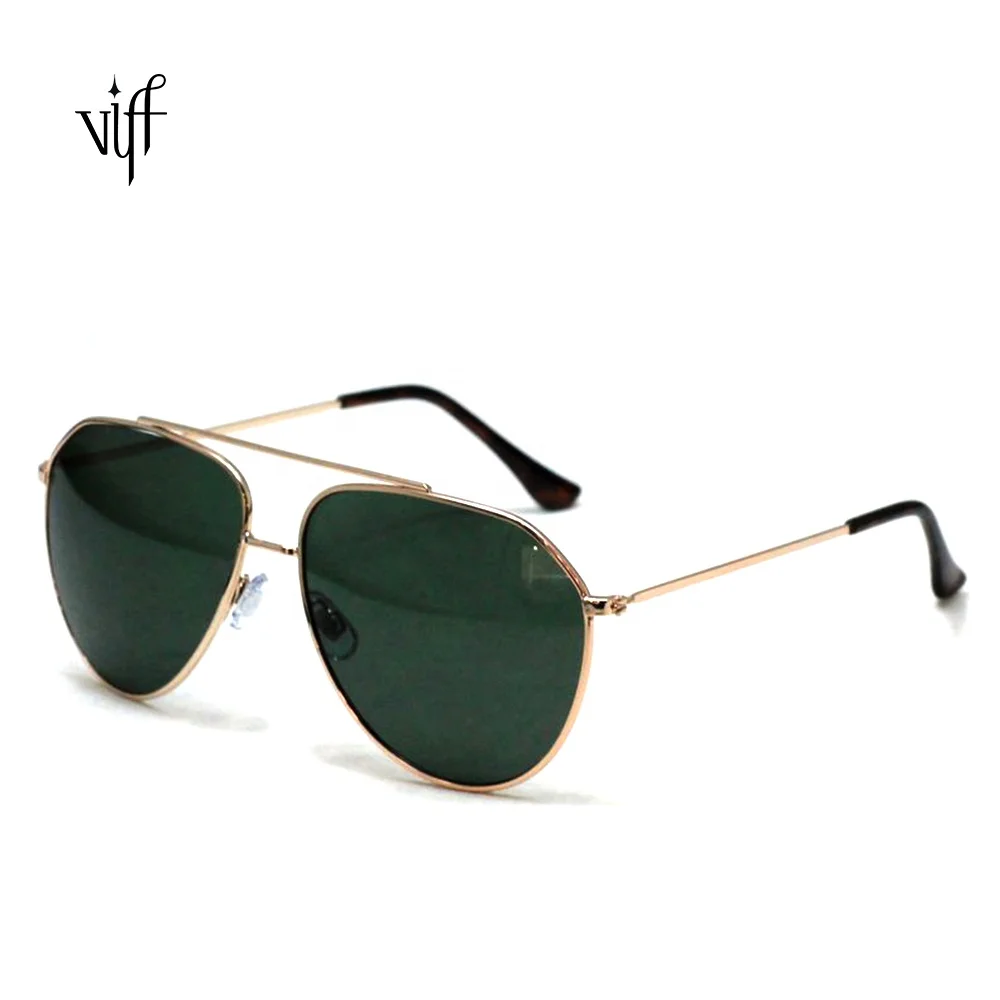 

VIFF Vintage Design Fashion Sunglasses HM15256 Custom Logo UV400 Aviation Sun Glasses Shades Sunglasses