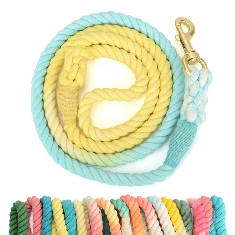 

Sales Dog Pet Products Strong Rope Dog Ombre Rope Leash