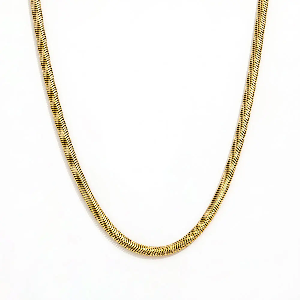 Joolim Jewelry Wholesale Herringbone Snake Chain Knot Bracelet Stainless Steel Jewelry