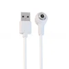Spring loaded 2pin magnetic micro data charger cable connector