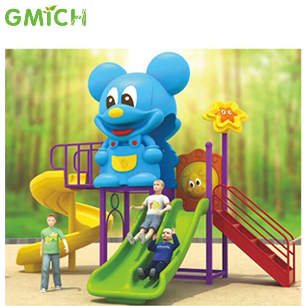 

Amusement park outdoor playground slides for kids