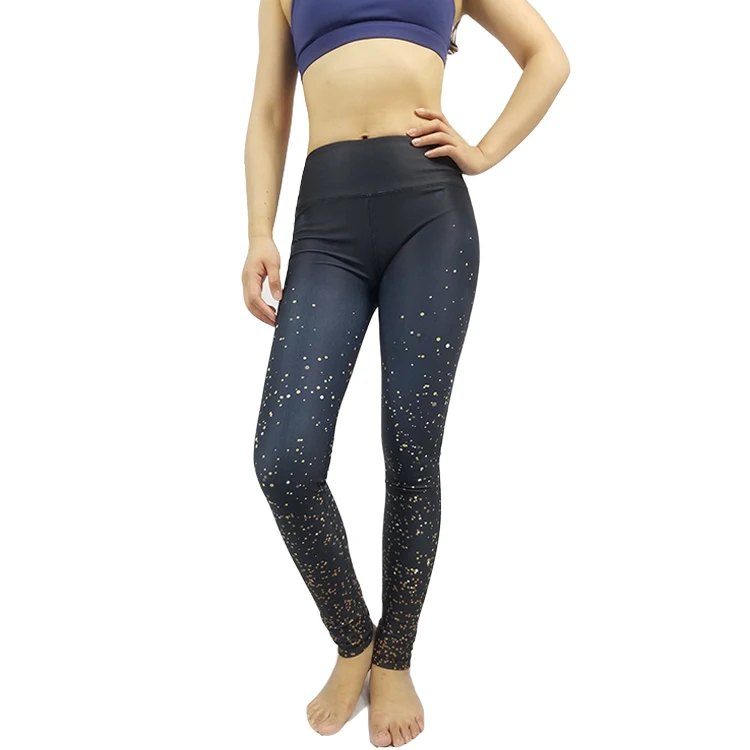 

Attractive style woman yoga fitness wear custom sublimation custom yoga pant, Customer's request