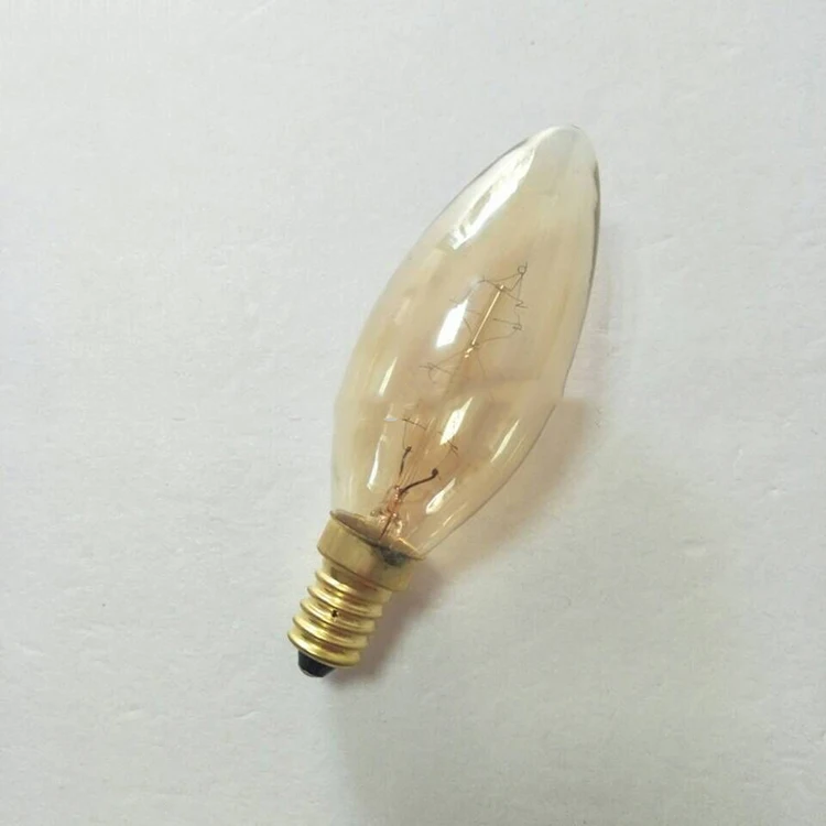 C35 retro antique edison lighting bulb creative lighting bulb for lamp designer