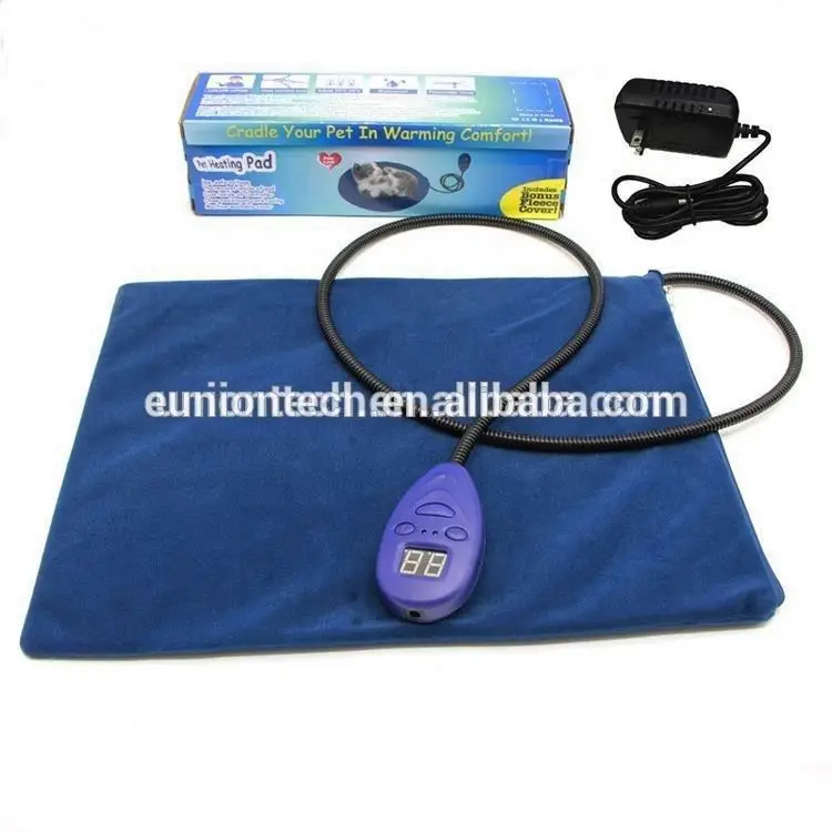 

12W Safety Waterproof Electric Pet Dog Cat Heating Pad Heater Warmer Mat Bed Blanket Heating Pad with LED indication