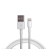 

Original fast charging lighting cable for iPhone 11 XR XS MAX 8 7 6 plus IOS 11 12 13 white 1 meter for iPad Pro/Air/Mini