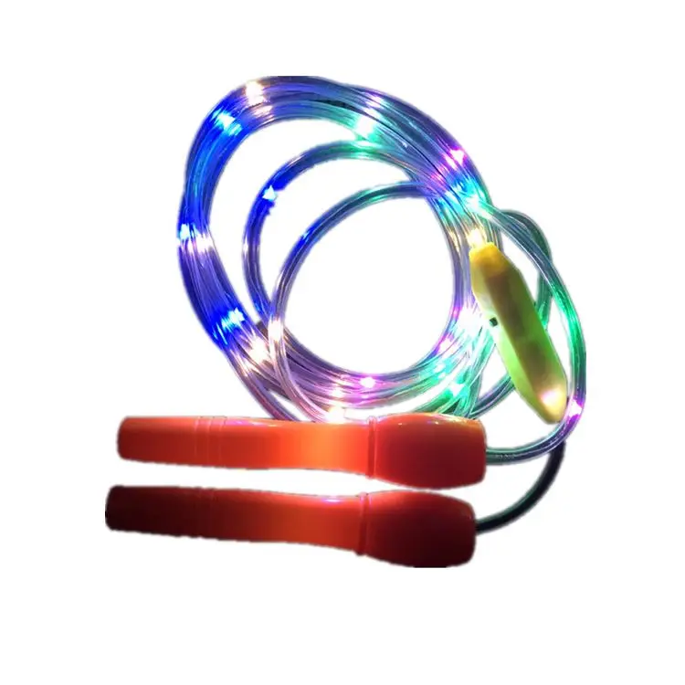 

Children and Adults Outdoor Exercise Noctilucent Rope Skipping, Yellow,pink,orange