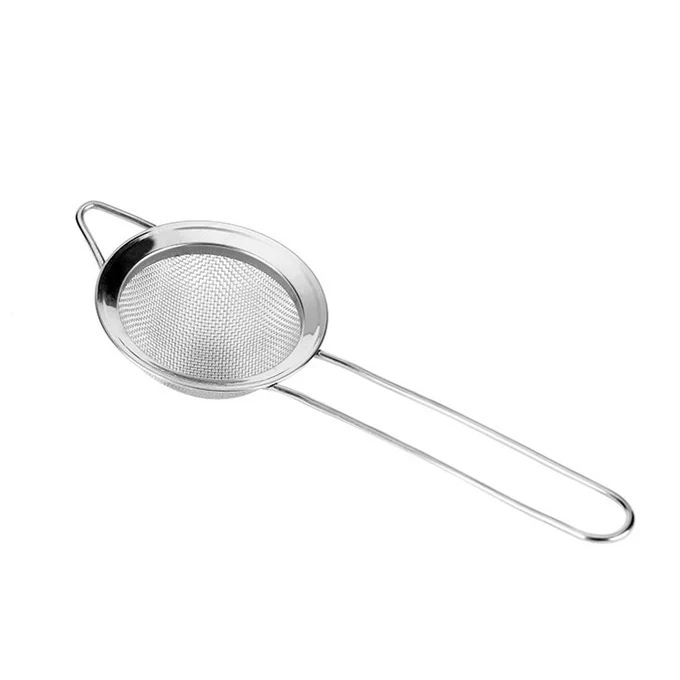 

High Quality Food Grade  Stainless Steel Mesh Strainer, Silver