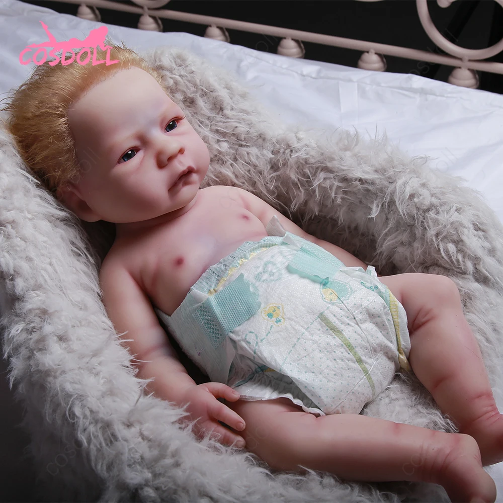 

Overseas warehouse cosdoll 18 styles realistic reborn baby dolls silicone full body toys