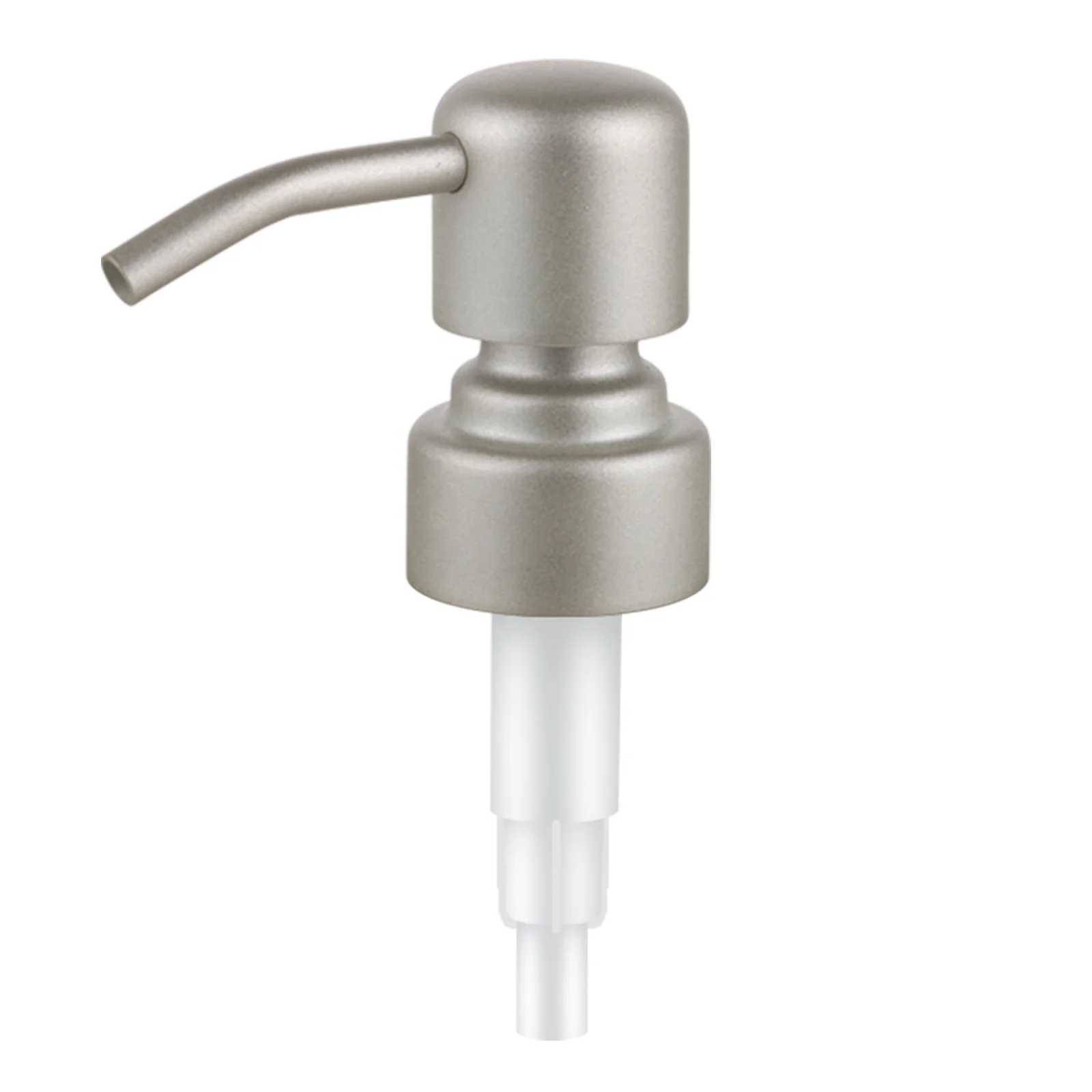 OEM Accept Stainless Steel Hand Wash Lotion Dispenser Pump 28/410 Decorative Liquid Soap Pump Container Factory in China